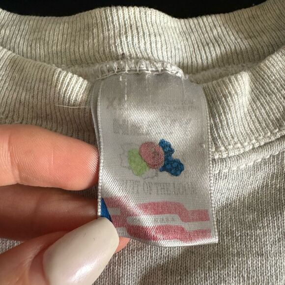 Vintage xmas funny santa reindeer funny graphic crewneck sweater‎ sz xl grey - Picture 4 of 7